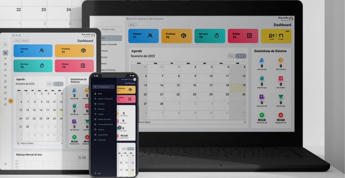 Dashboard CRM
